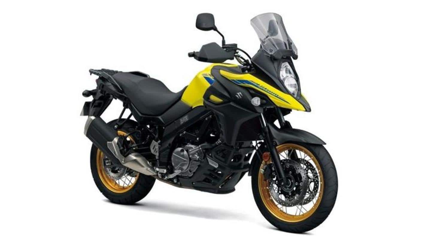 BS6 Suzuki V-Strom 650XT motorbike launched at Rs. 8.84 lakh