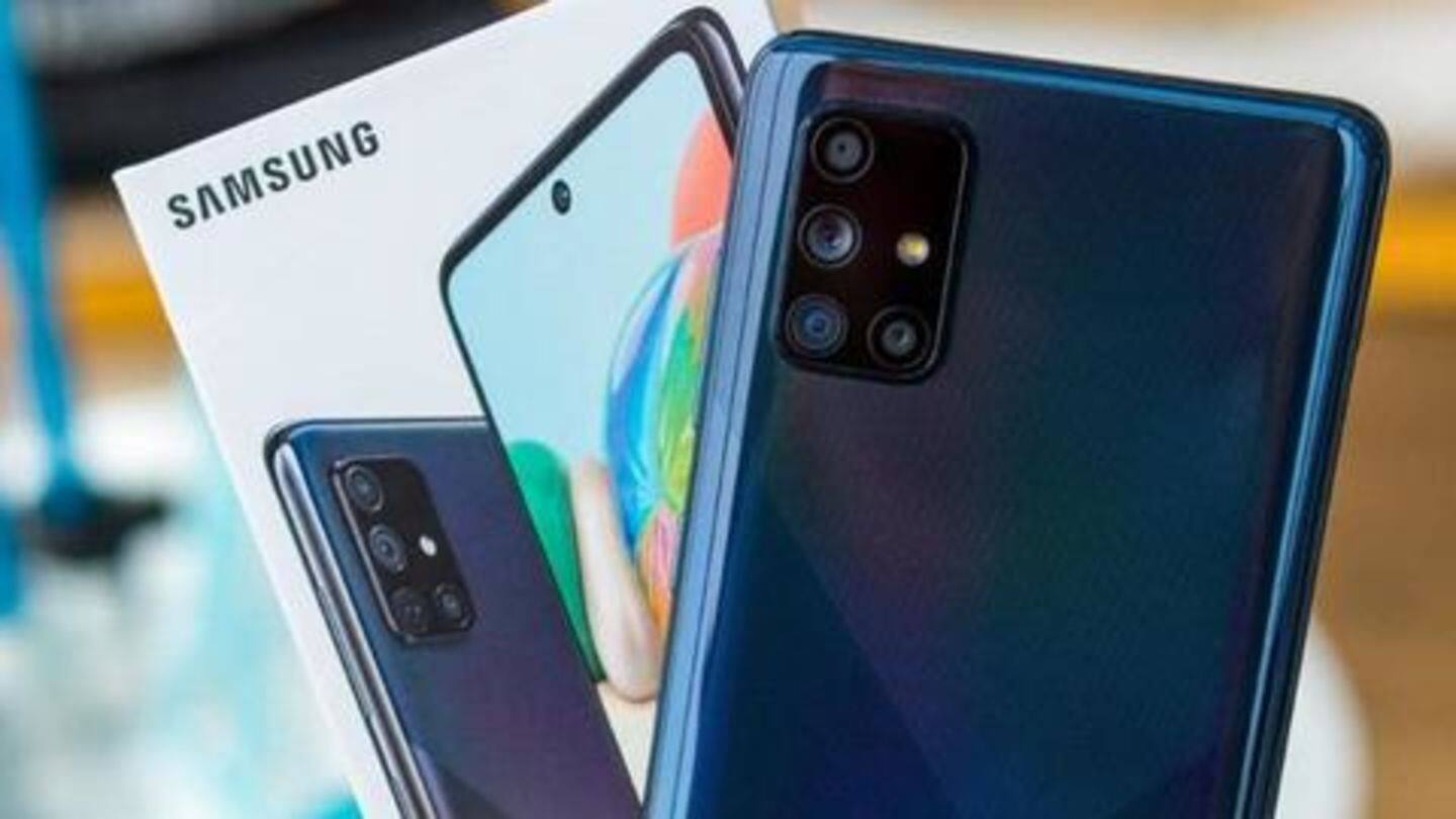 Samsung Galaxy A Quantum: At a glance Samsung Galaxy A Quantum: At a glance
