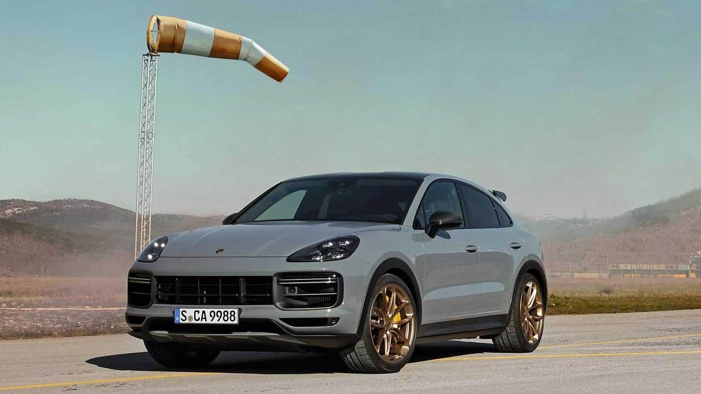 Porsche Cayenne Turbo GT, with 631hp V8 engine, breaks cover