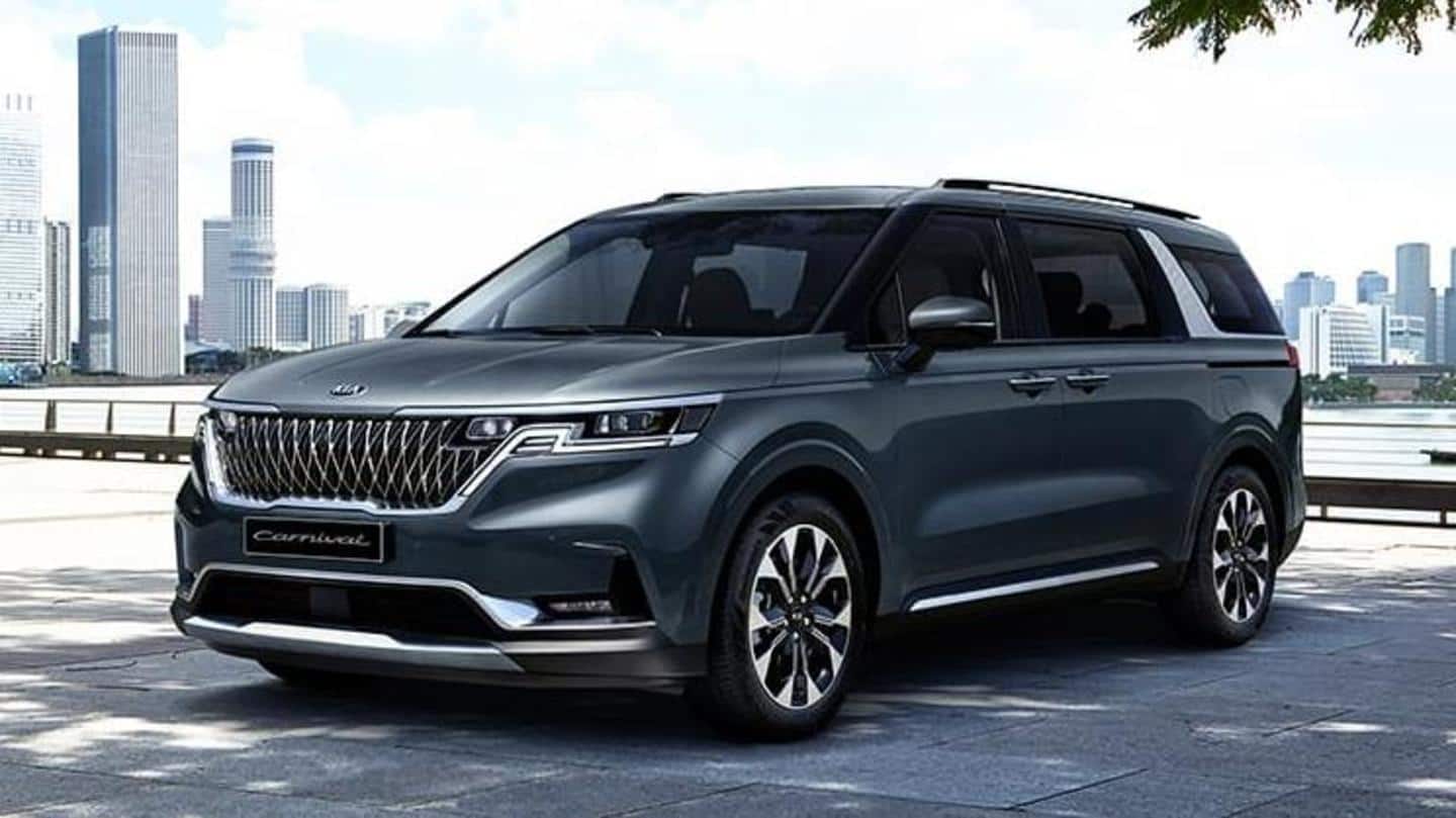 2021 Kia Carnival, with 'SUV-inspired design', unveiled in South Korea