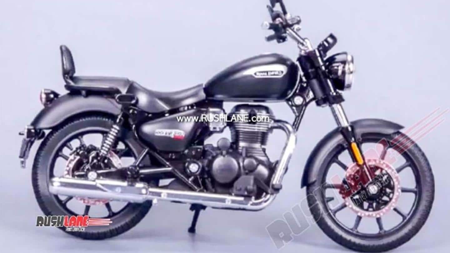 Royal Enfield Meteor 350's variant details and features leaked
