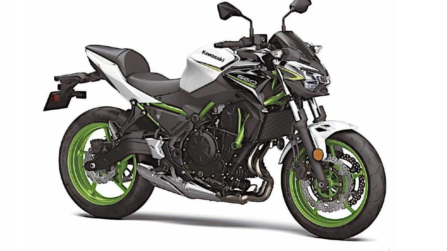 2021 Kawasaki Z650 streetfighter motorbike (with two new colors) unveiled