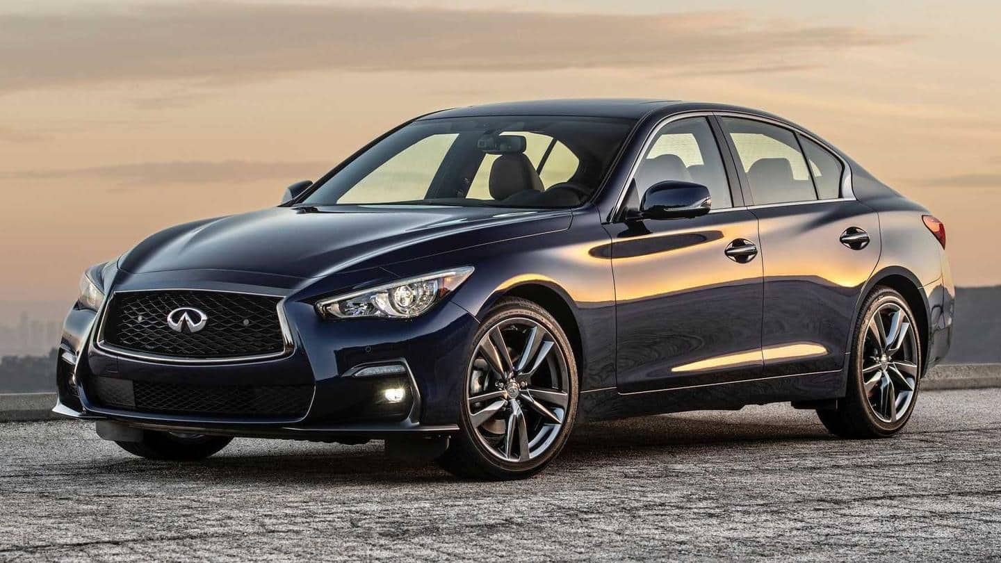 2021 Infiniti Q50 Signature Edition, with updated styling, goes official