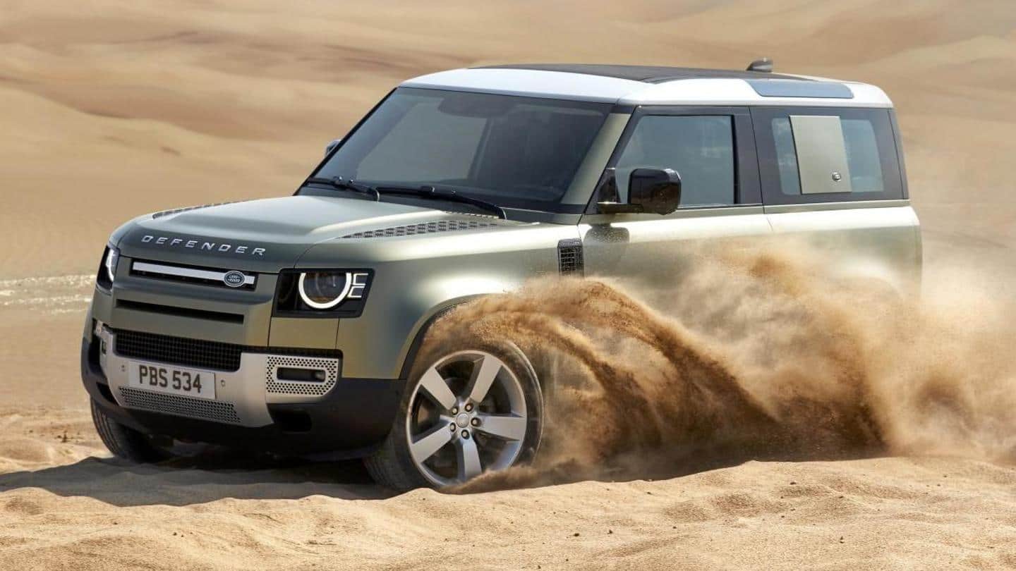 Land Rover Defender (diesel) SUV launched at Rs. 94.36 lakh