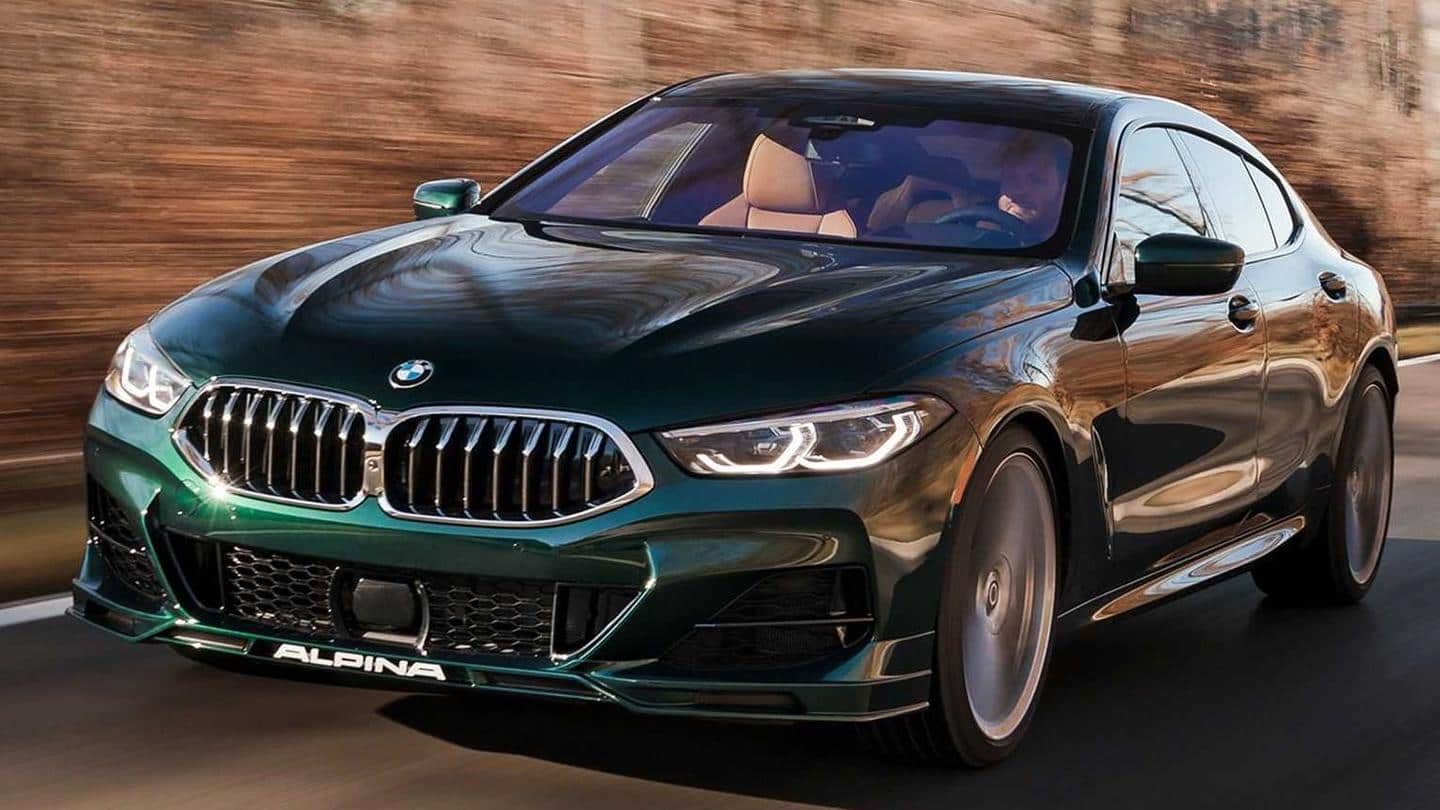 BMW Alpina B8 Gran Coupe, with 612hp V8 engine, revealed