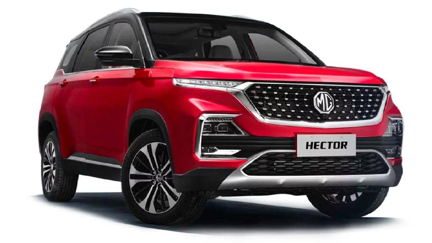 MG Hector's Shine variant debuts at Rs. 14.52 lakh