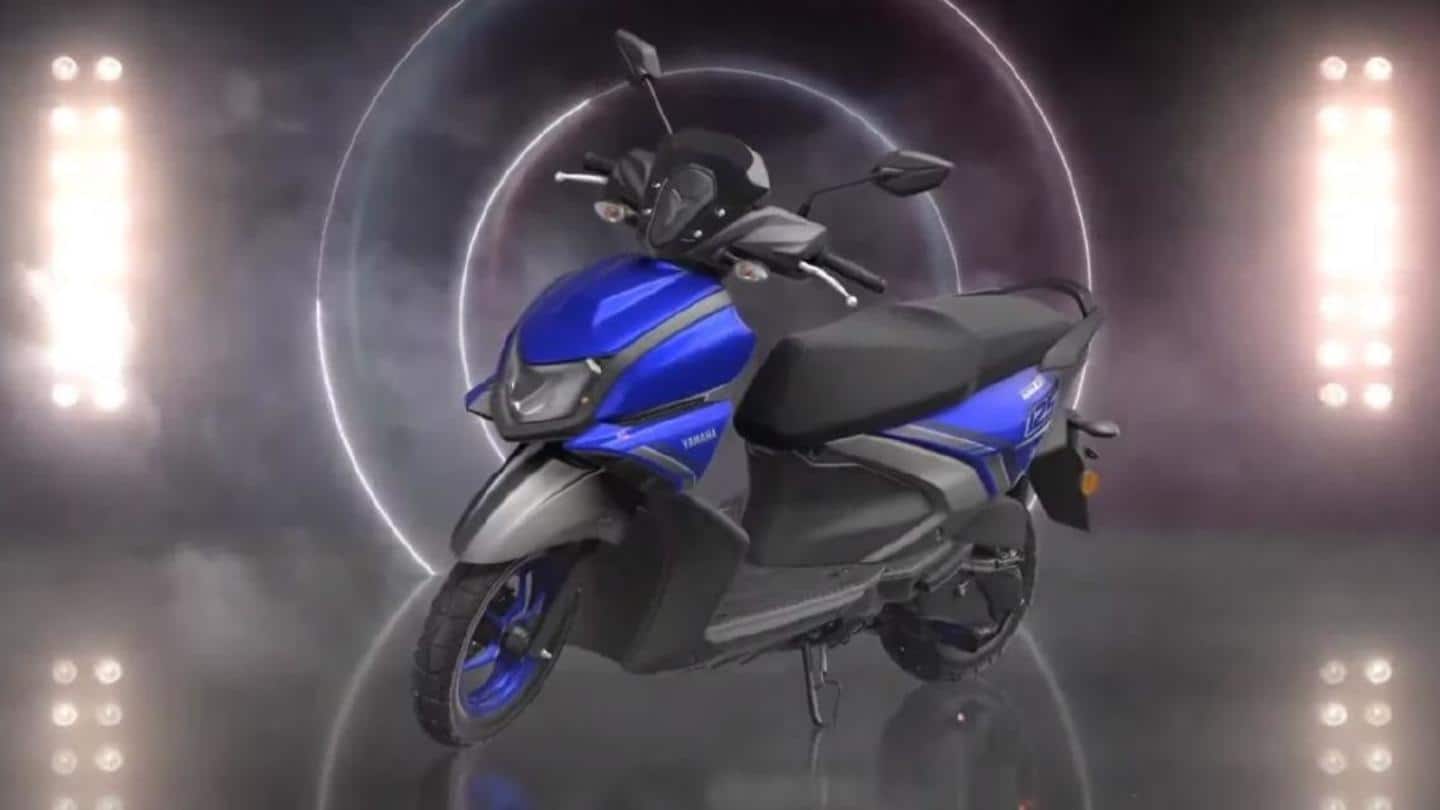 Yamaha RayZR 125 Fi Hybrid goes official at Rs. 76,830