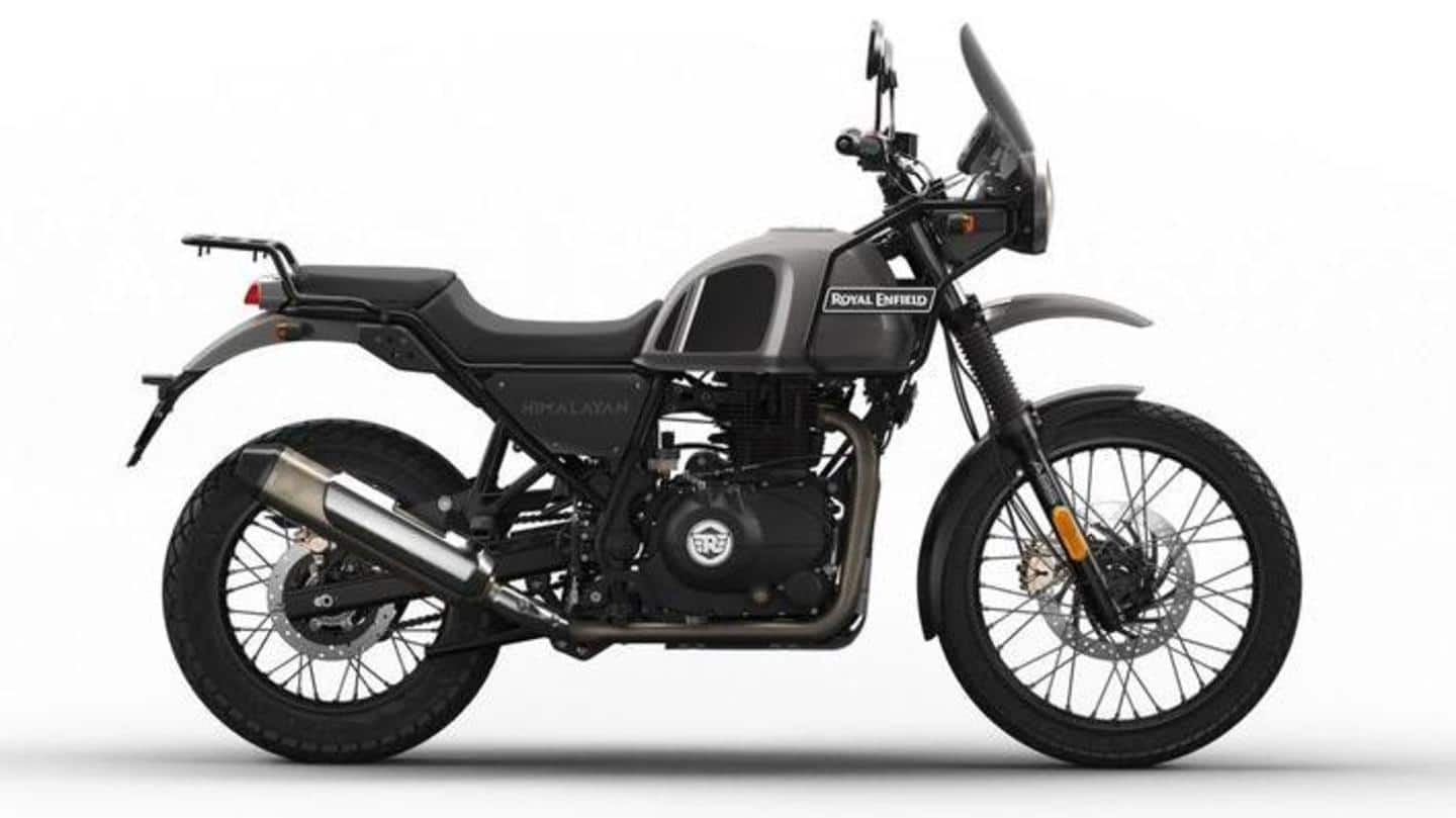 The motorcycle offers dual-channel ABS The motorcycle offers dual-channel ABS