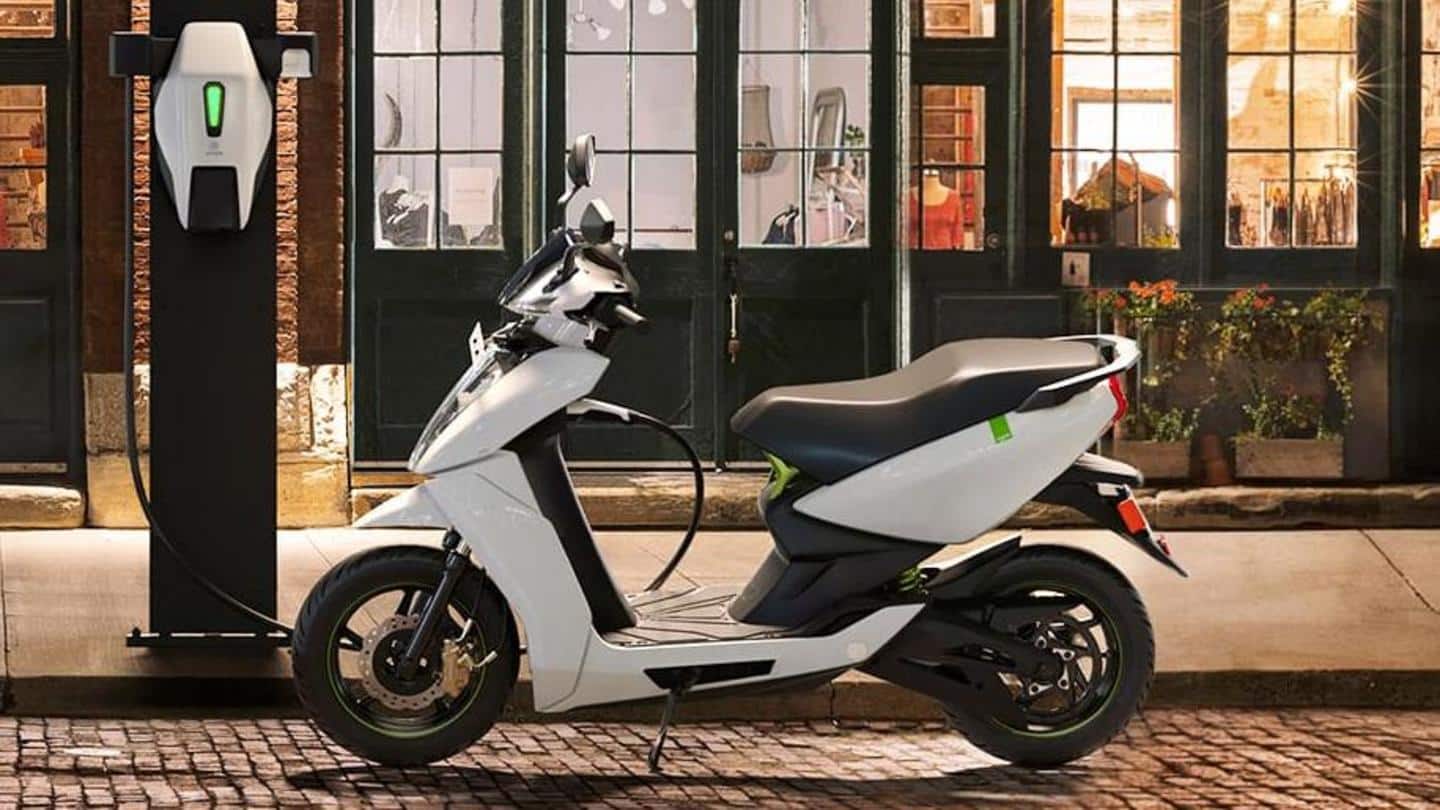 Ather 450 electric scooter discontinued in Bengaluru and Chennai