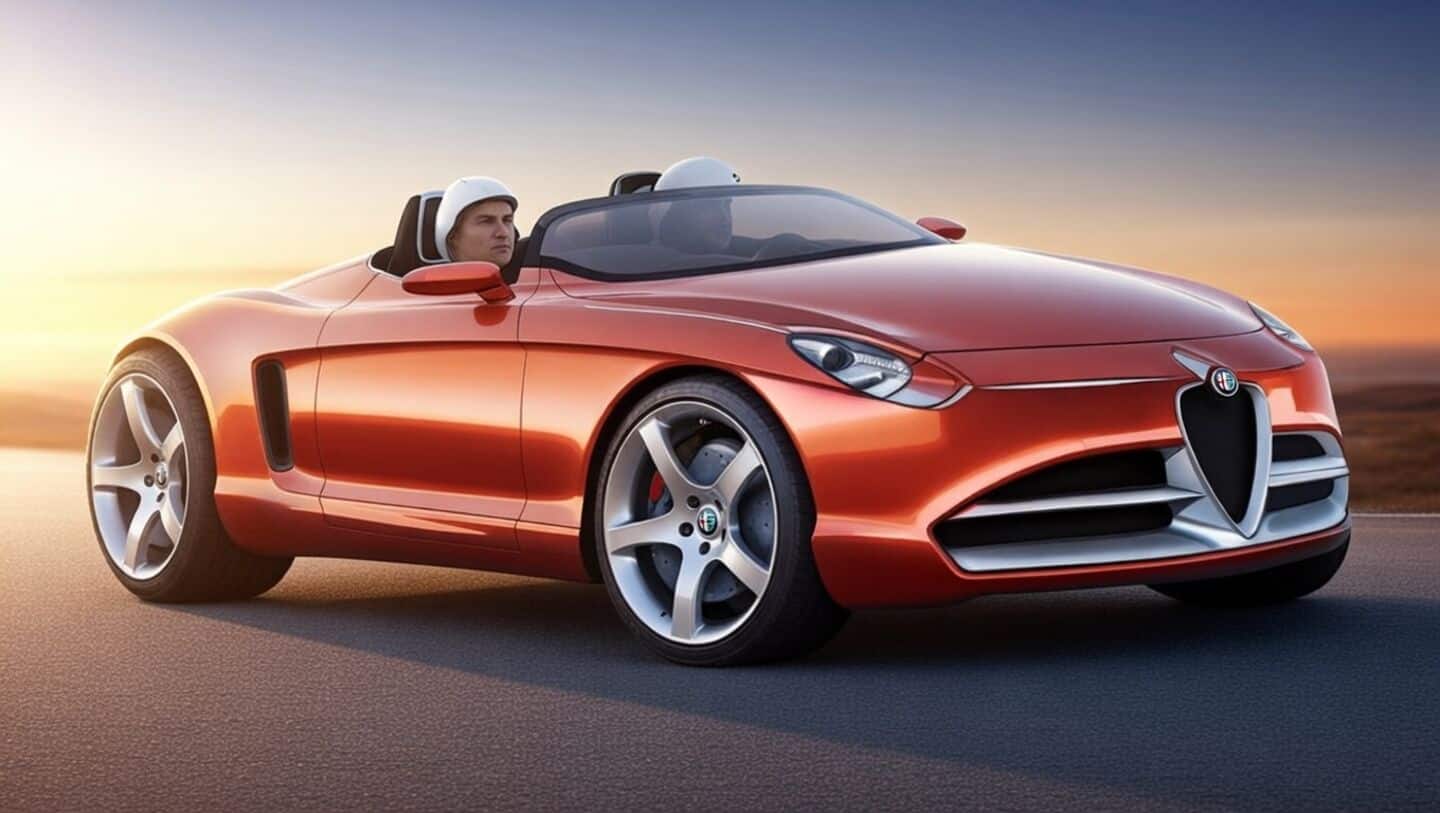 This is how Alfa Romeo's Porsche Boxster rival would look
