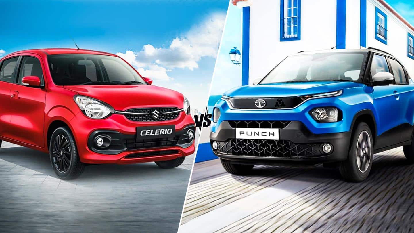 Maruti Suzuki Celerio v/s Tata Punch: Which one to buy?