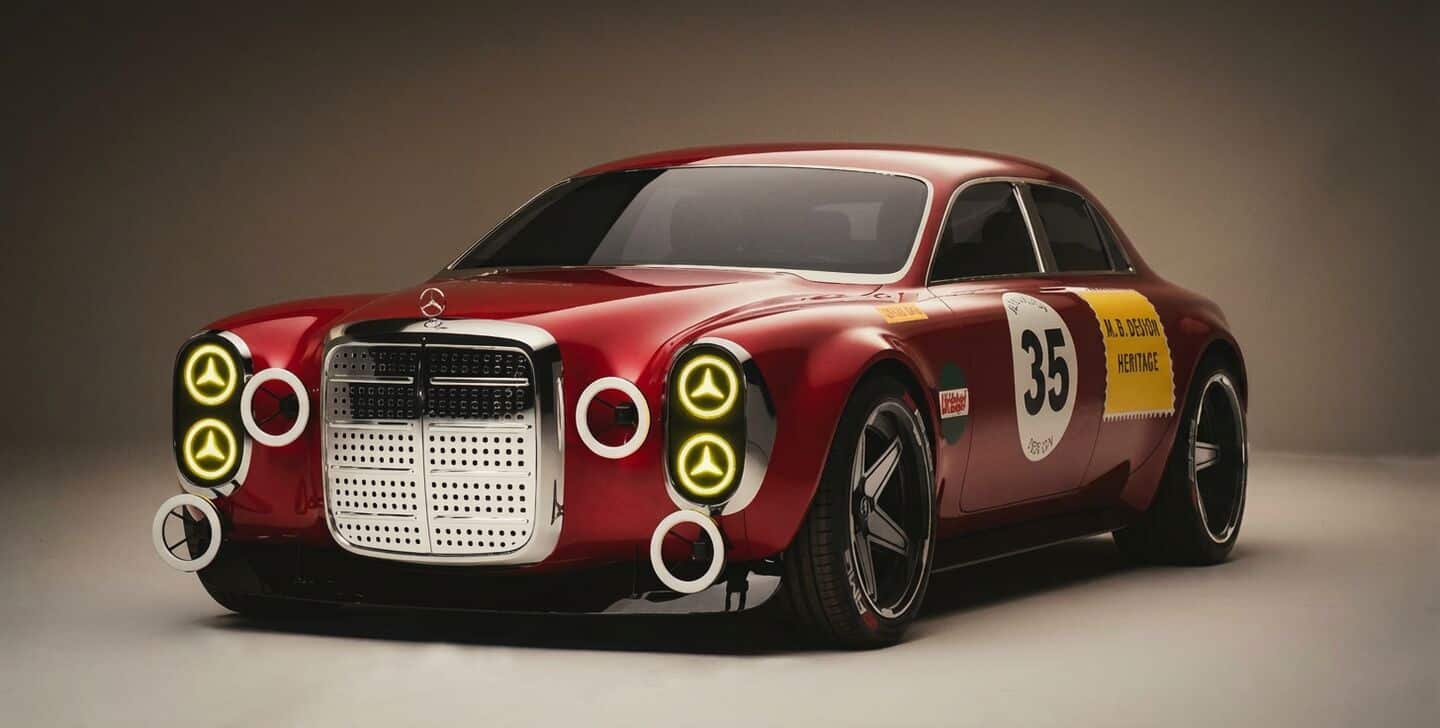 Mercedes-Benz's new design concept reimagines the iconic 'Red Pig'