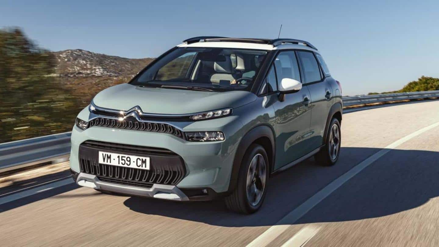 Citroen C3 Aircross compact crossover found testing, design details revealed