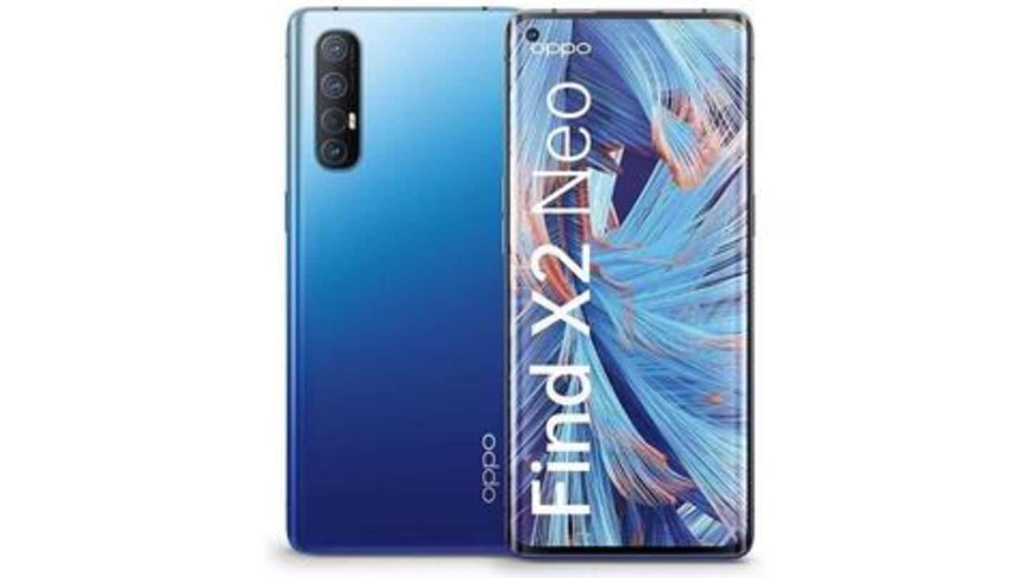 OPPO Find X2 Neo, with 5G support, launched