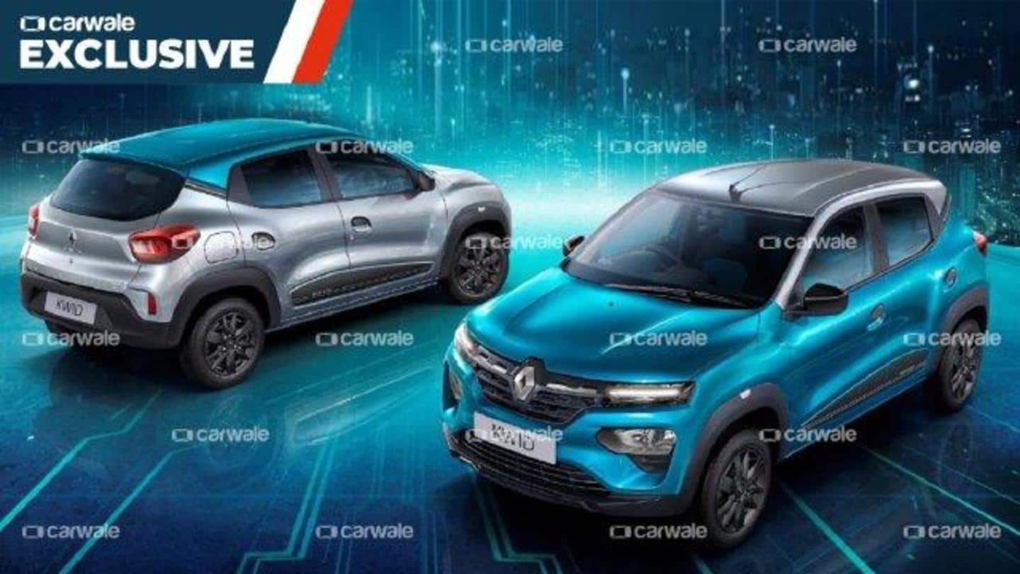 Ahead of launch in India, Renault KWID Neotech edition leaked