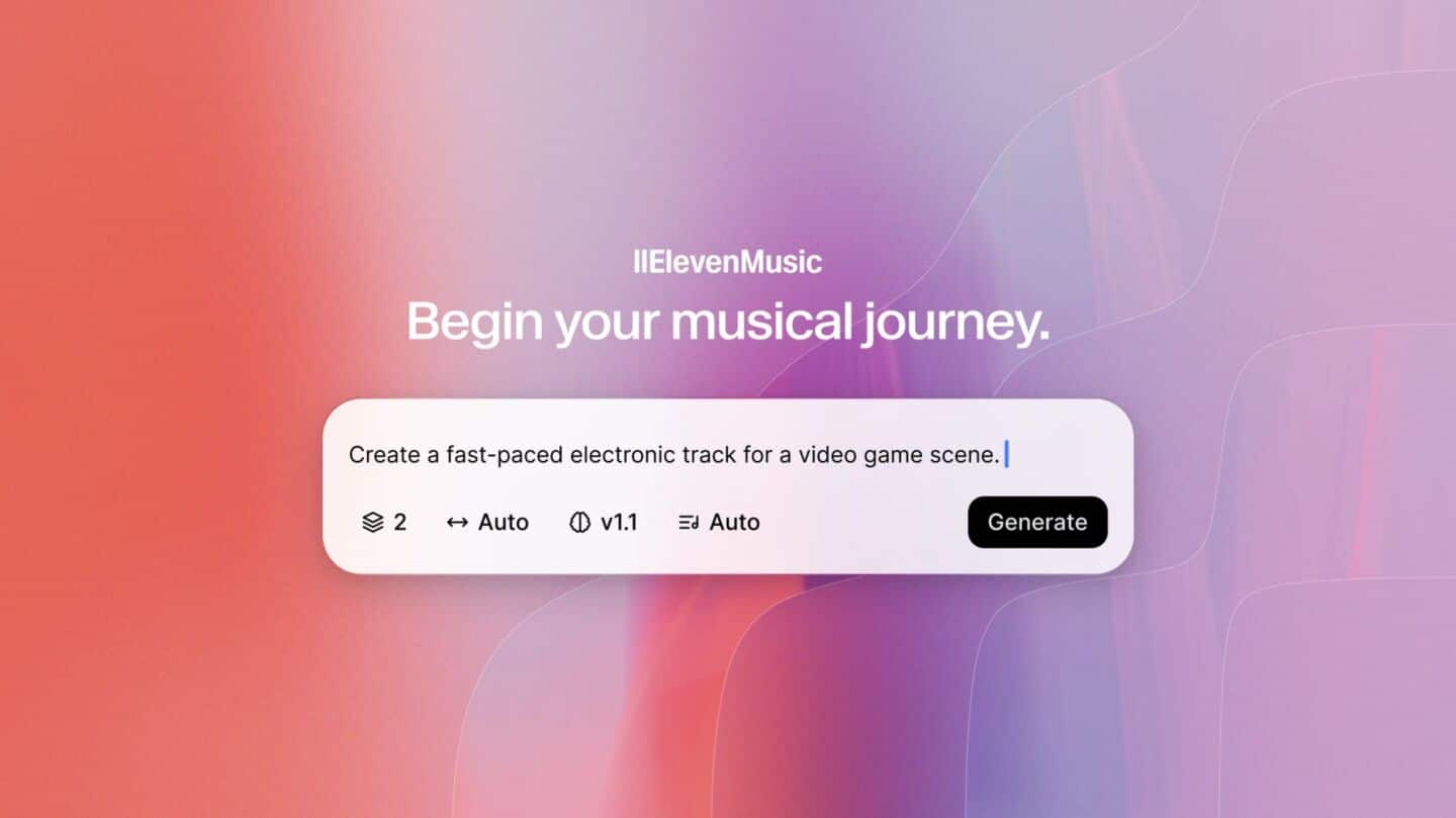 This AI tool can create royalty-free music using text prompts This AI tool can create royalty-free music using text prompts