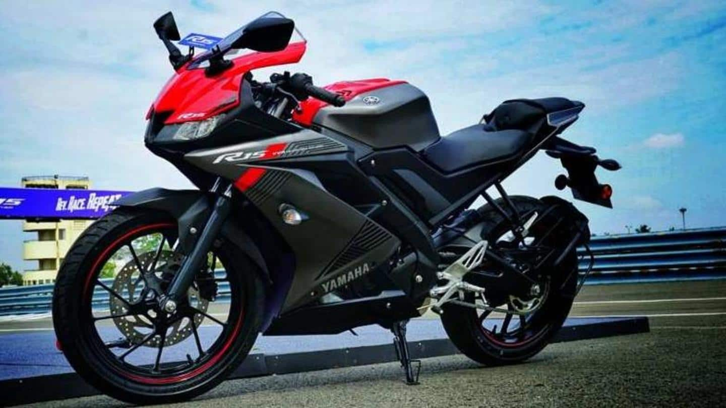 New r15 online bike