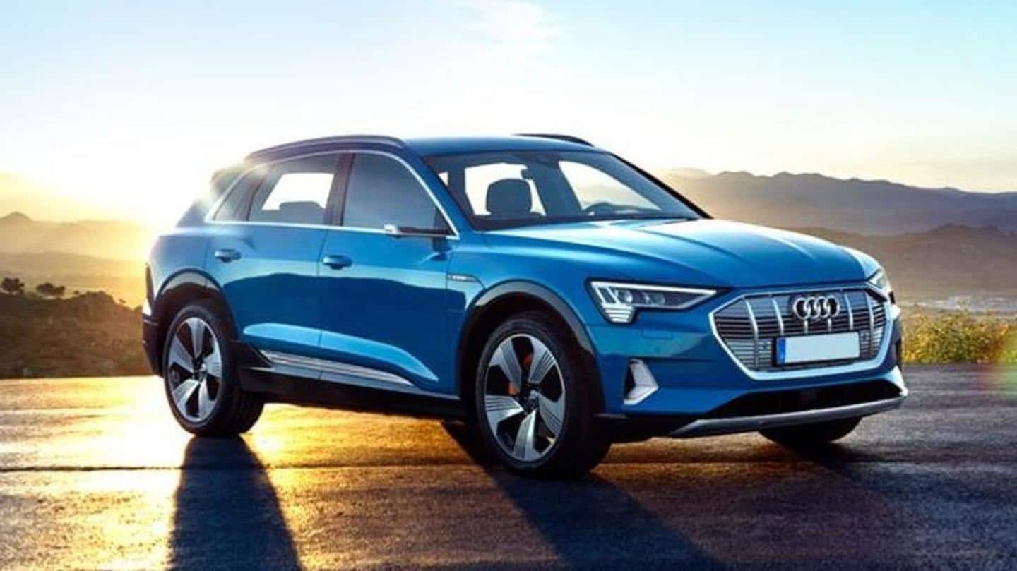 Ahead of debut, Audi e-tron listed on official Indian website