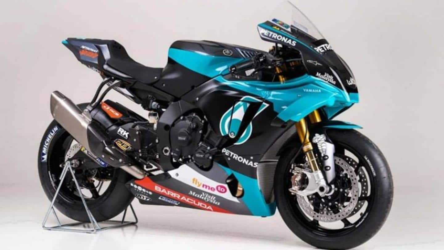Yamaha unveils limited-run YZF-R1 Petronas MotoGP edition