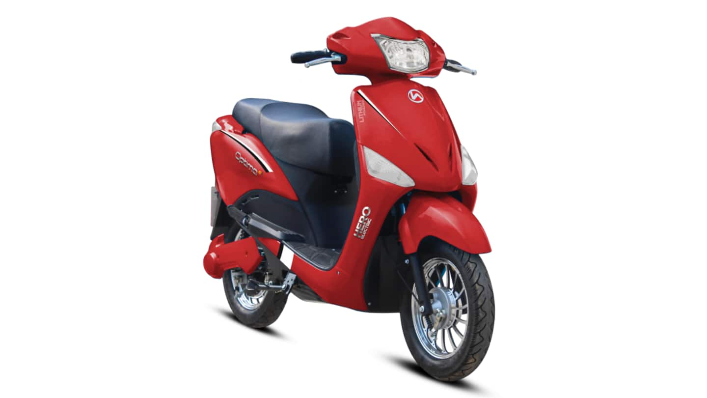 Hero Optima HX City Speed e-scooter becomes cheaper in India