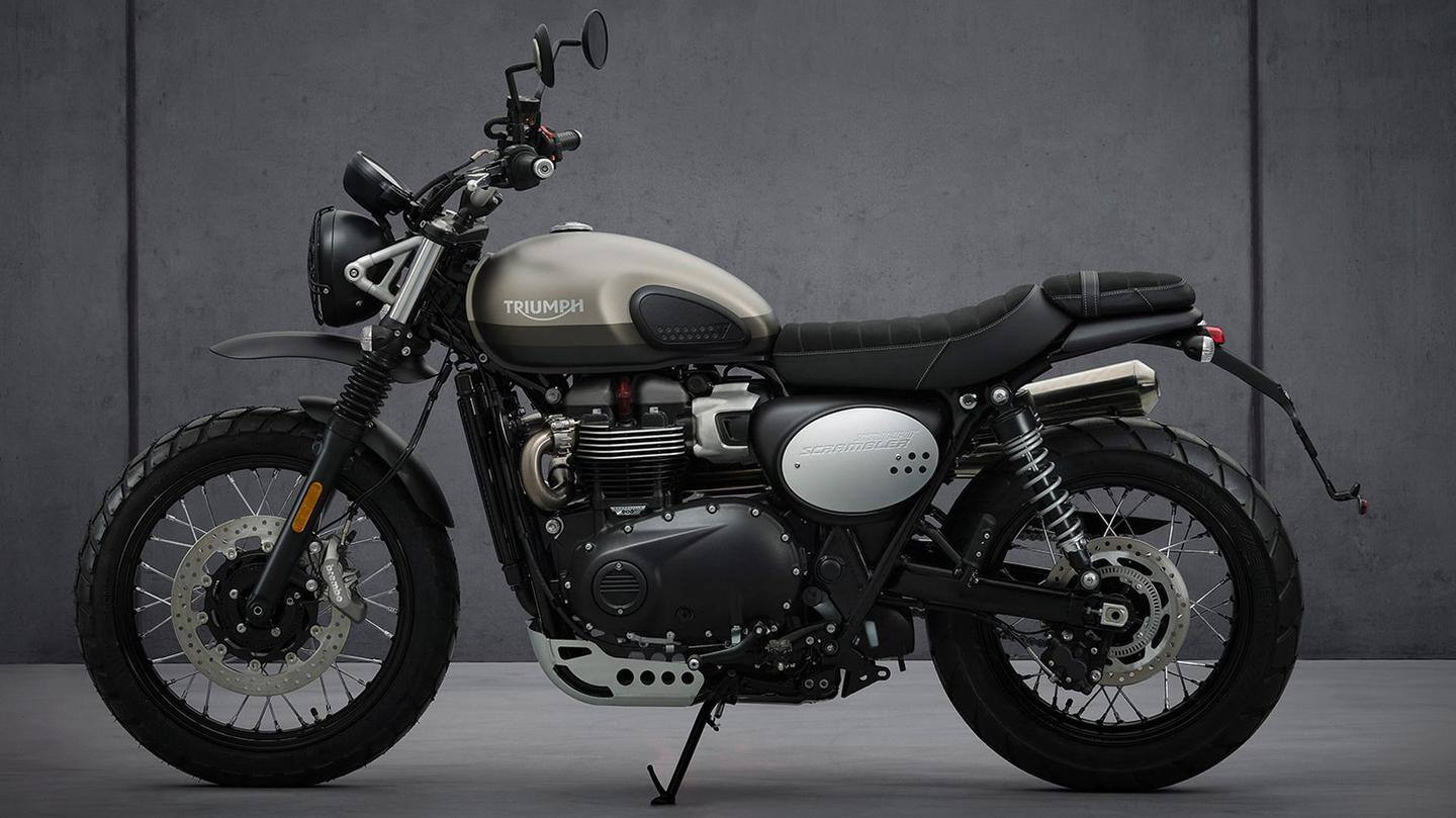 Only 25 units of Triumph Street Scrambler Sandstorm for India