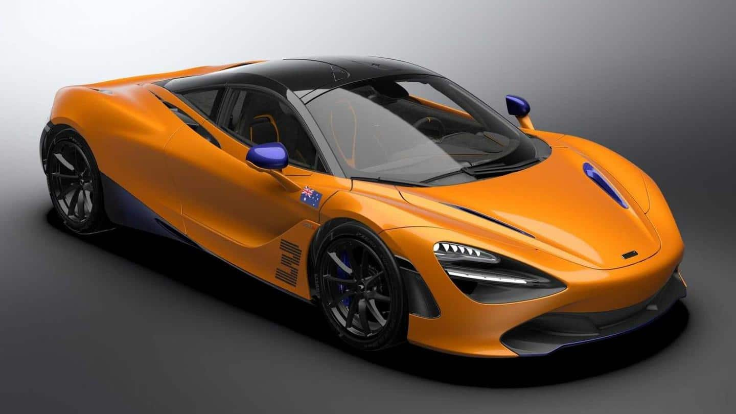 McLaren 720S Daniel Ricciardo Edition breaks cover in Australia