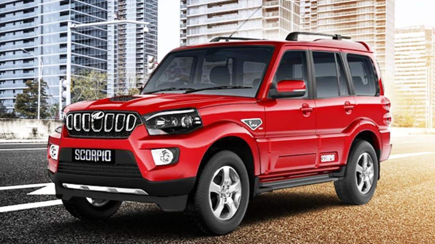 Prior to launch in India, Mahindra Scorpio spied on test