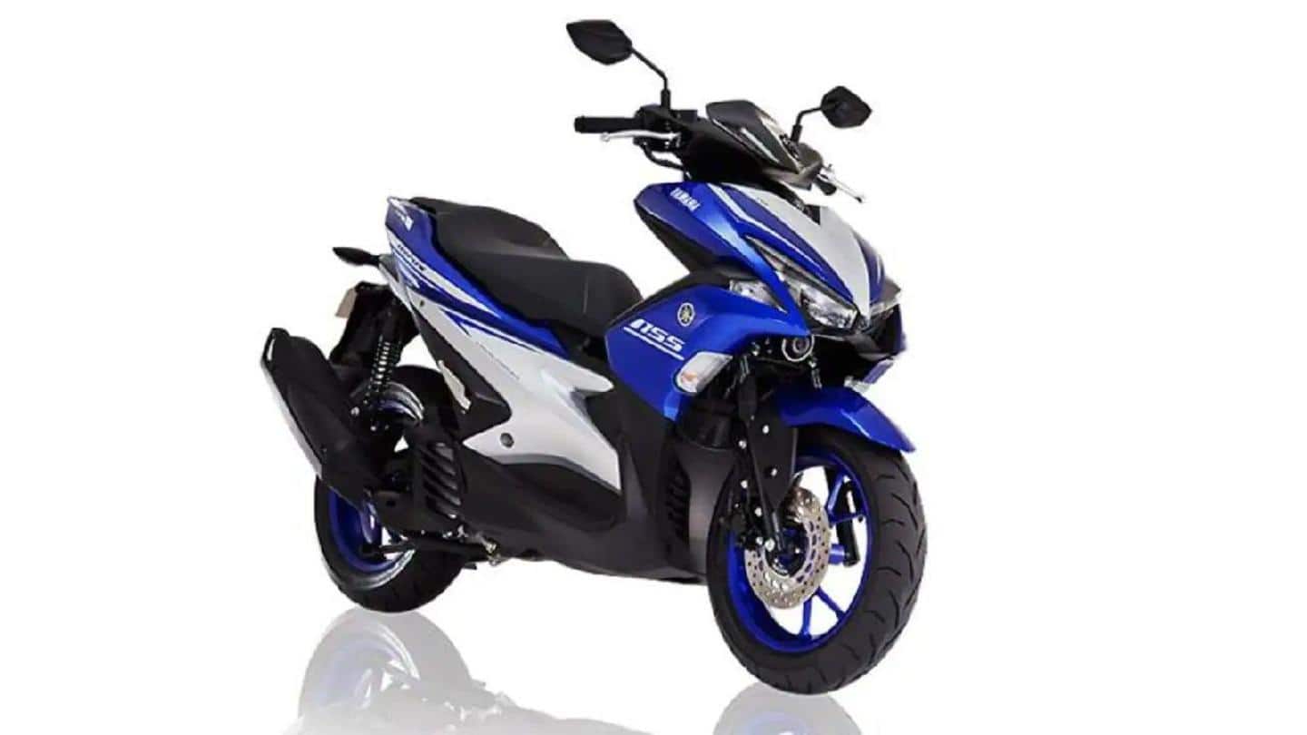 Yamaha Aerox 155 maxi-scooter to be launched in India tomorrow