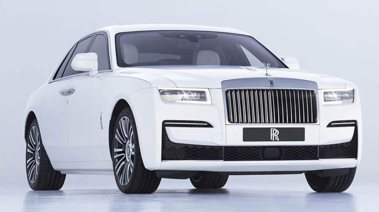 2021 Rolls-Royce Ghost launched at Rs. 6.95 crore