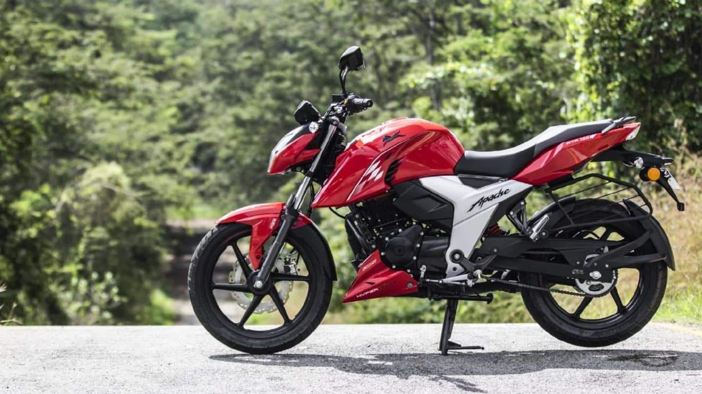 TVS Apache RTR 160 4V receives yet another price-hike