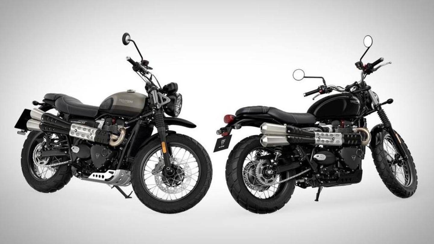 2021 Triumph Street Scrambler motorcycle to debut in India soon