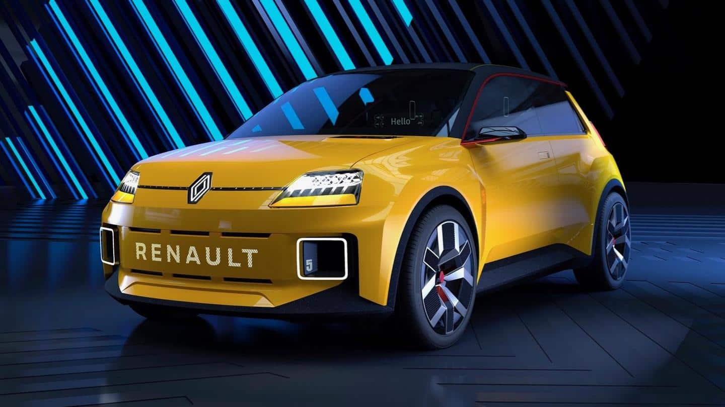 Outlining new business strategy, Renault reveals 5 E-TECH all-electric prototype