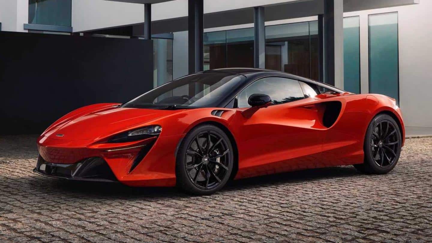 McLaren Artura hybrid supercar, with 671hp electrified V6 engine, revealed