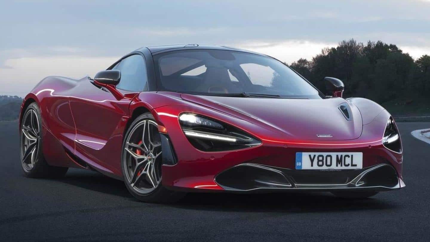 McLaren's India car line-up to start at Rs. 3.72 crore