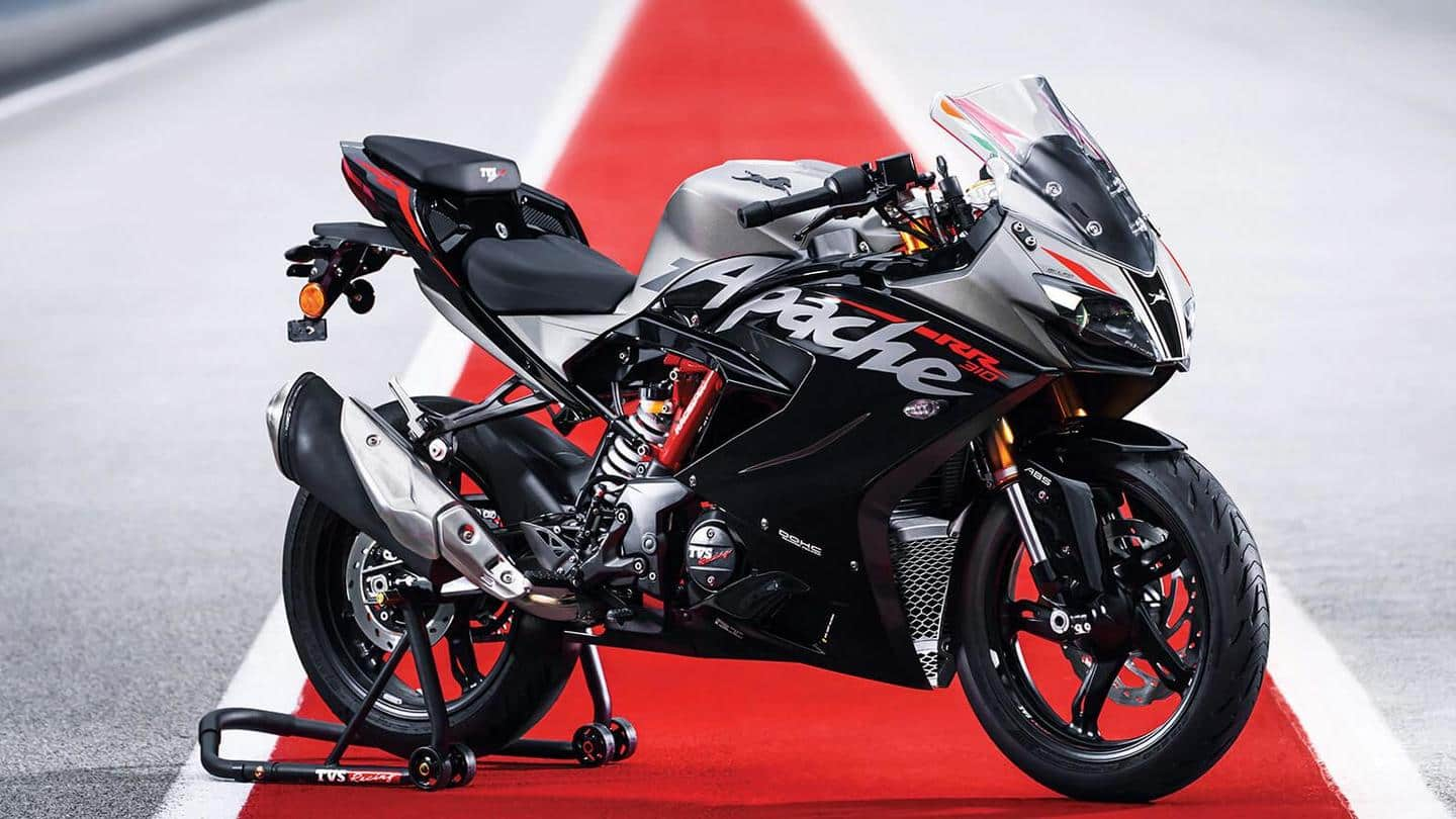 apache rr 310 price on road