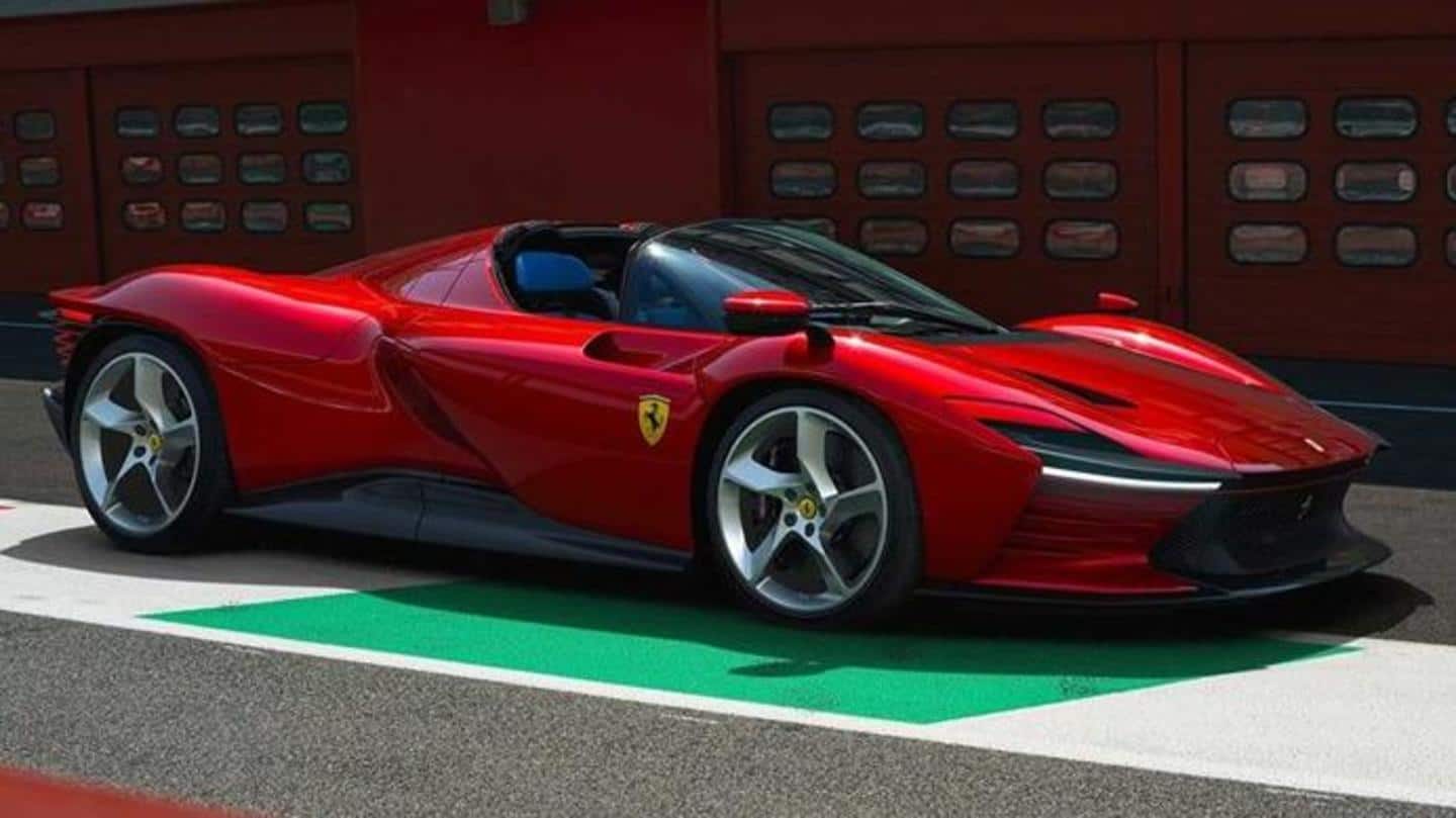 Ferrari Daytona SP3, with a 6.5-liter V12 engine, goes official