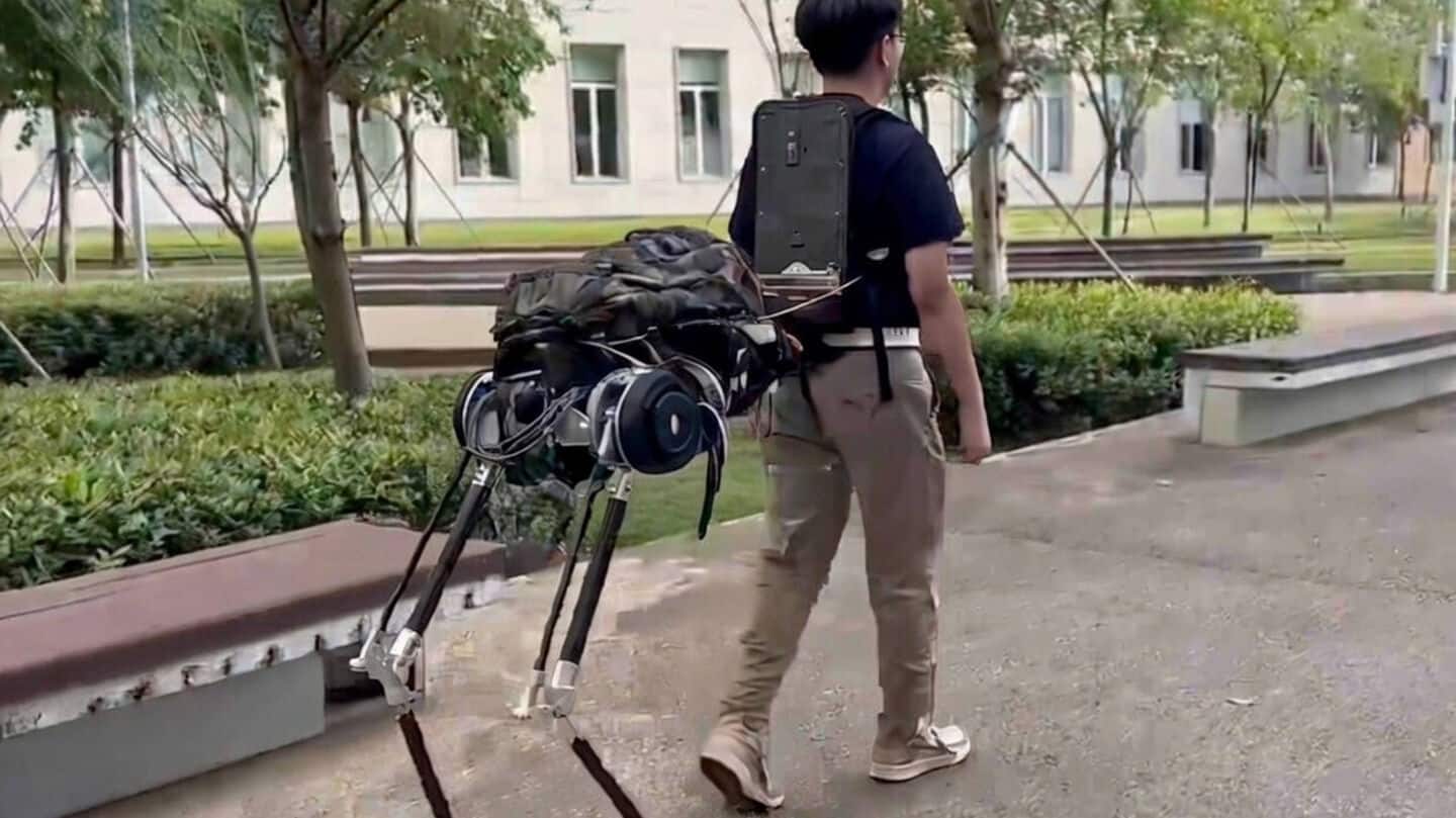 This innovative Chinese robot can make you a centaur