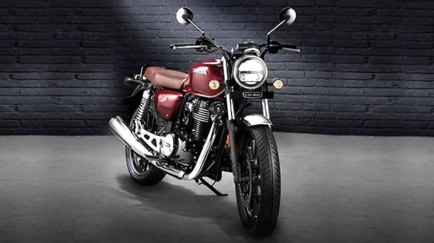 Honda H'ness CB350 is available with offers worth Rs. 43,000