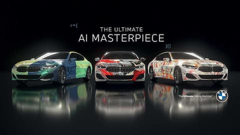 BMW Motorrad uses artificial intelligence to design new art cars