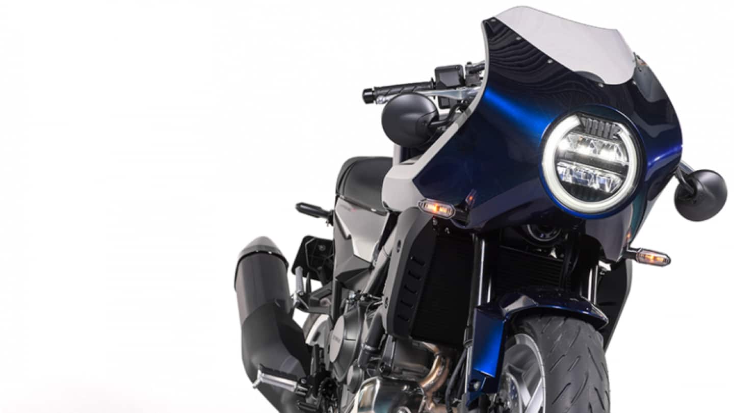 Honda Hawk 1100 cafe racer leaked; to be unveiled soon