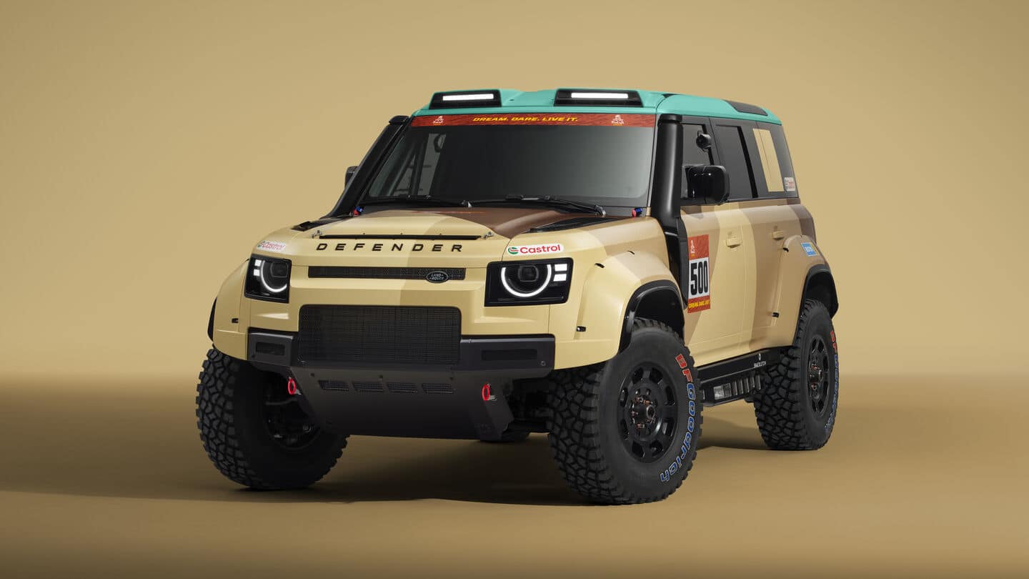 Land Rover's new off-road SUV can take on Dakar race