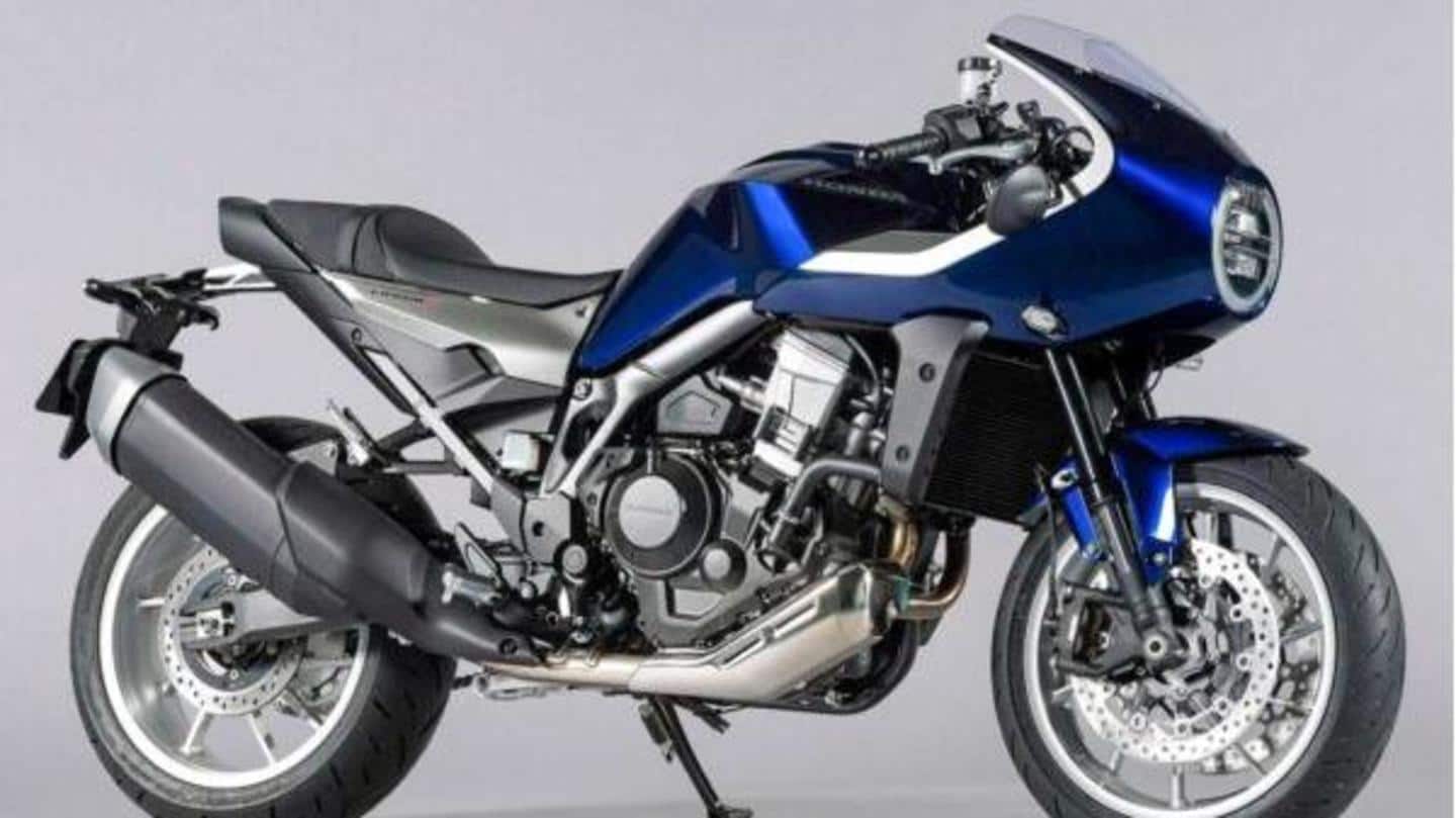 Honda Hawk11 cafe racer, with sporty looks, goes official