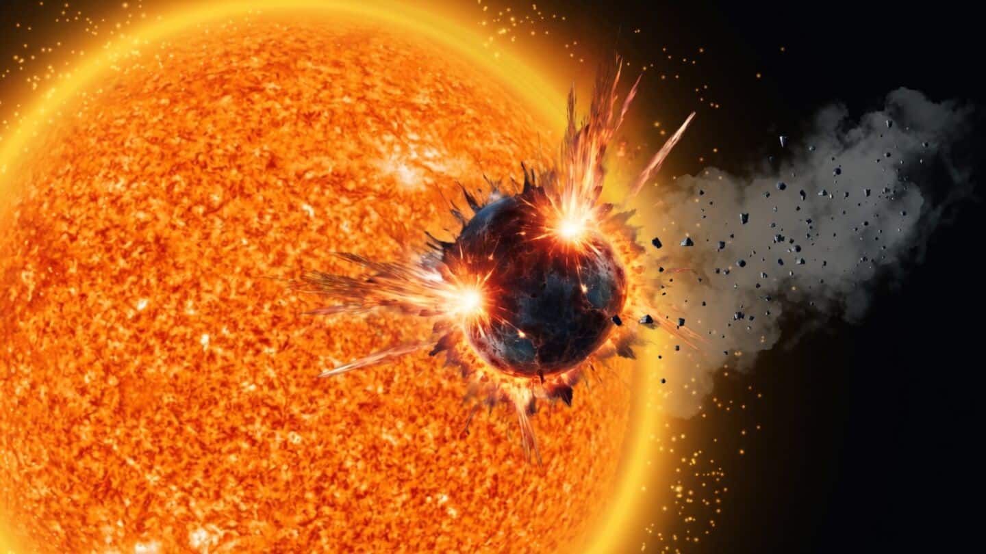 Did our Sun swallow a super Earth?