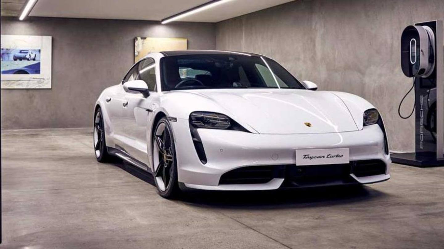 2021 Porsche Taycan EV gets new features and tech updates