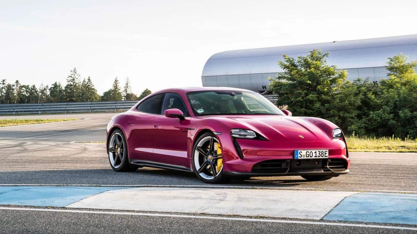2022 Porsche Taycan, with new colors and tech features, launched