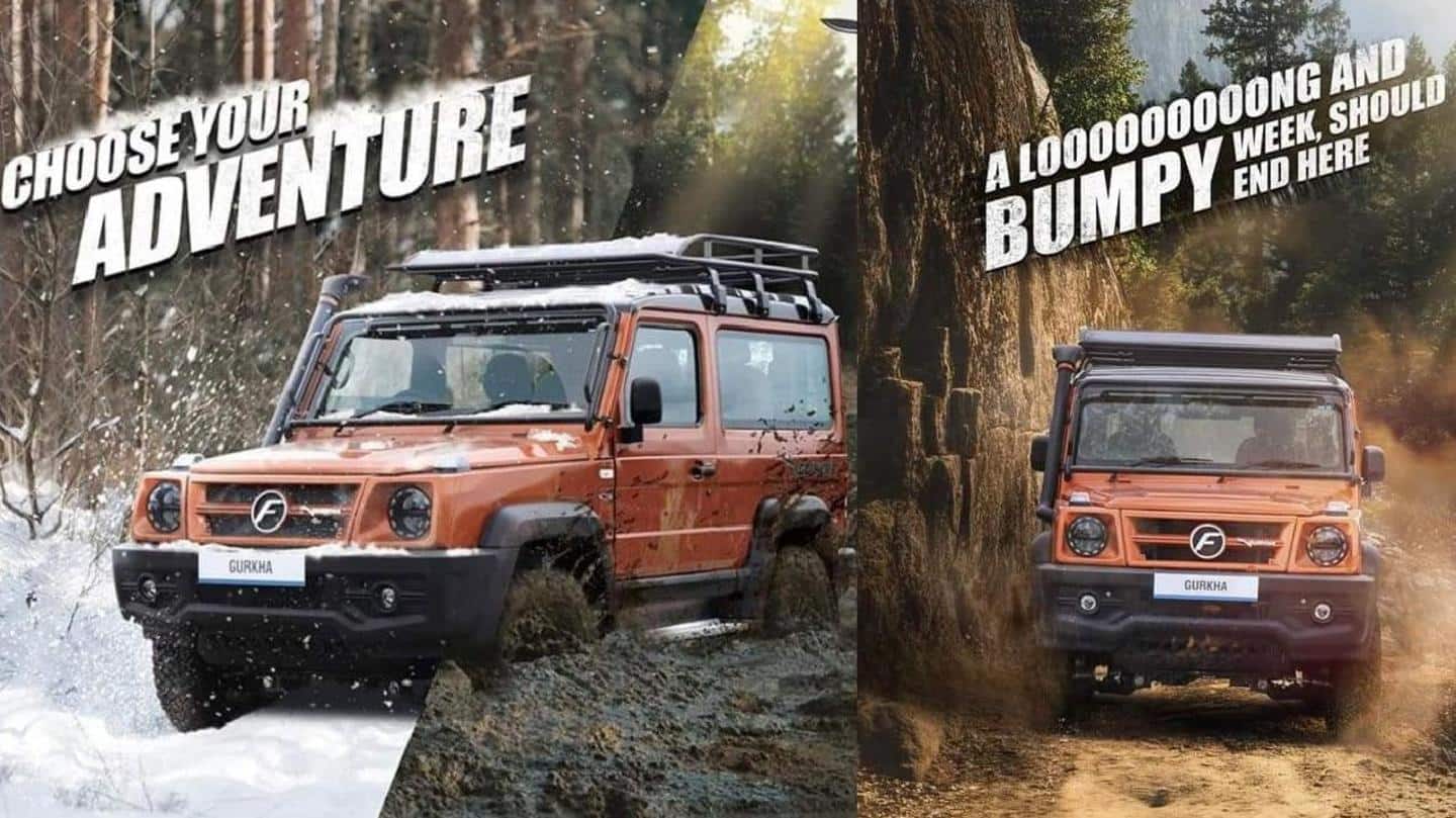 Interiors of 2021 Force Gurkha previewed via a teaser video