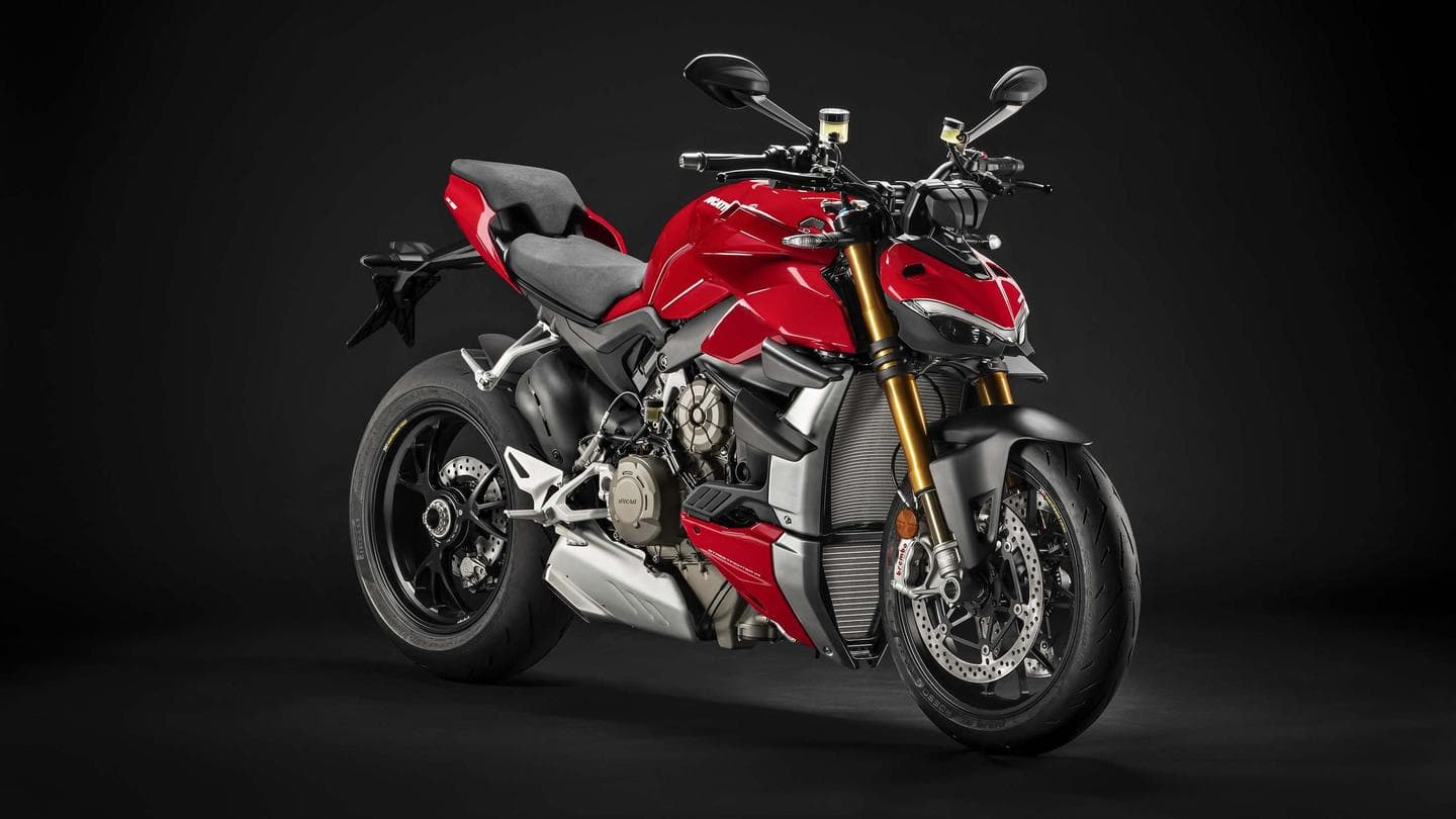 Ducati Streetfighter V2 previewed in a spy shot; unveiling soon