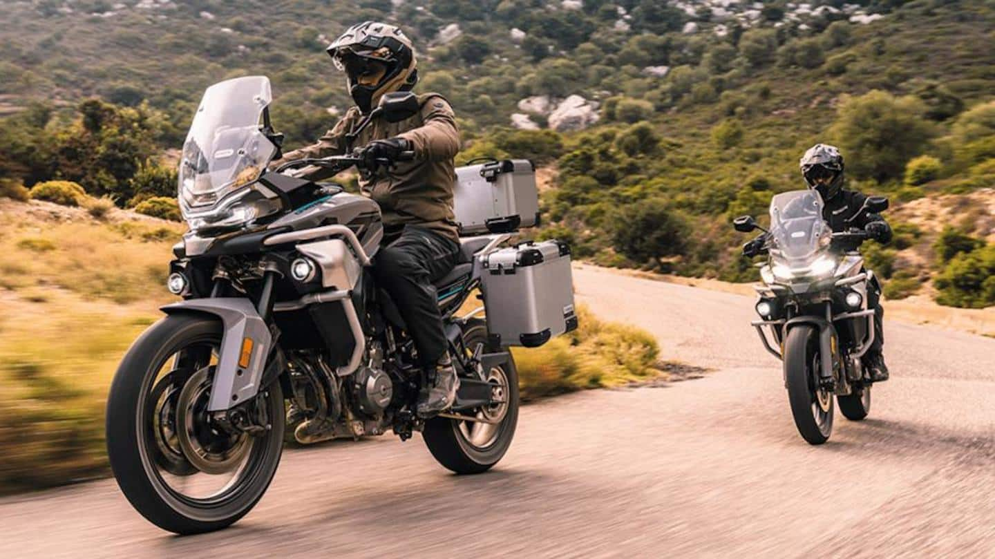 Cfmoto 800mt Adventure Bike Introduced In Europe Details Here