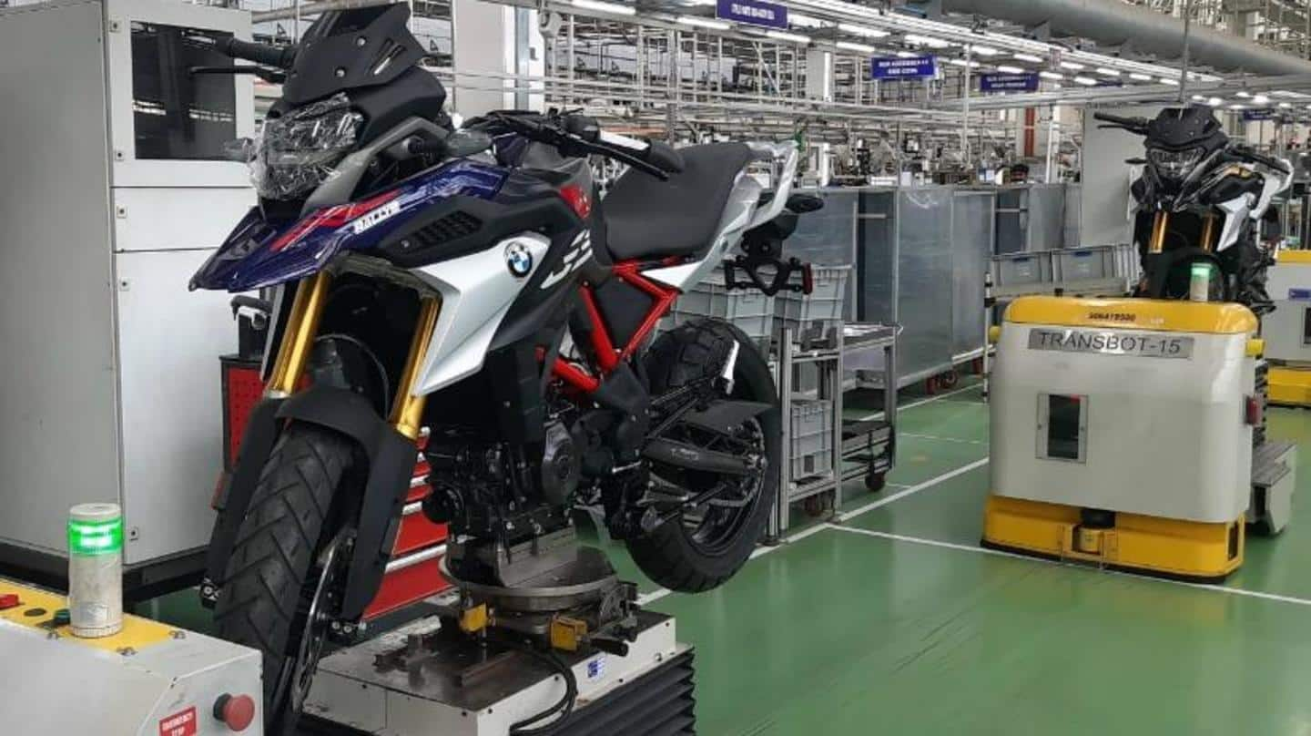 Ahead Of Launch Bs6 Compliant Bmw G 310 Gs Motorbike Revealed Newsbytes