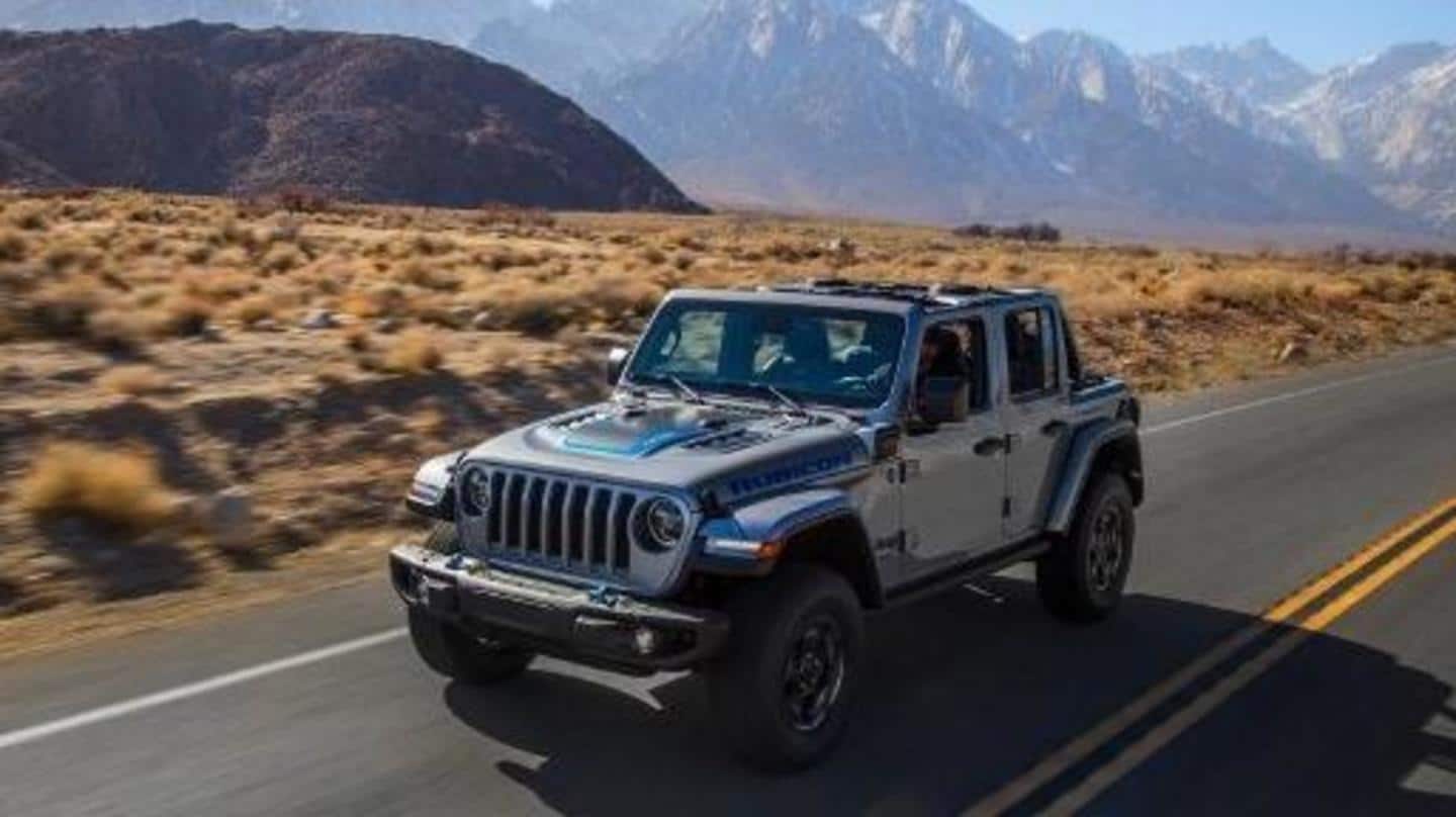 Jeep Wrangler 4xe to debut in Europe on May 27
